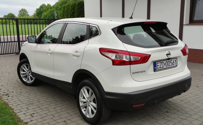 Nissan Qashqai cena 59900 przebieg: 54000, rok produkcji 2017 z Recz małe 326